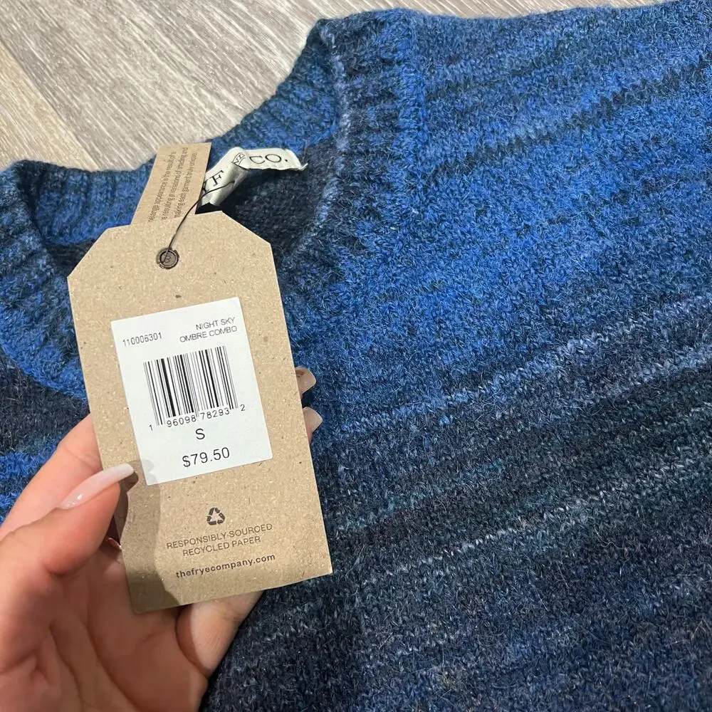 Frye and Co. Night Sky Ombre Sweater - Size Small - Picture 5 of 7